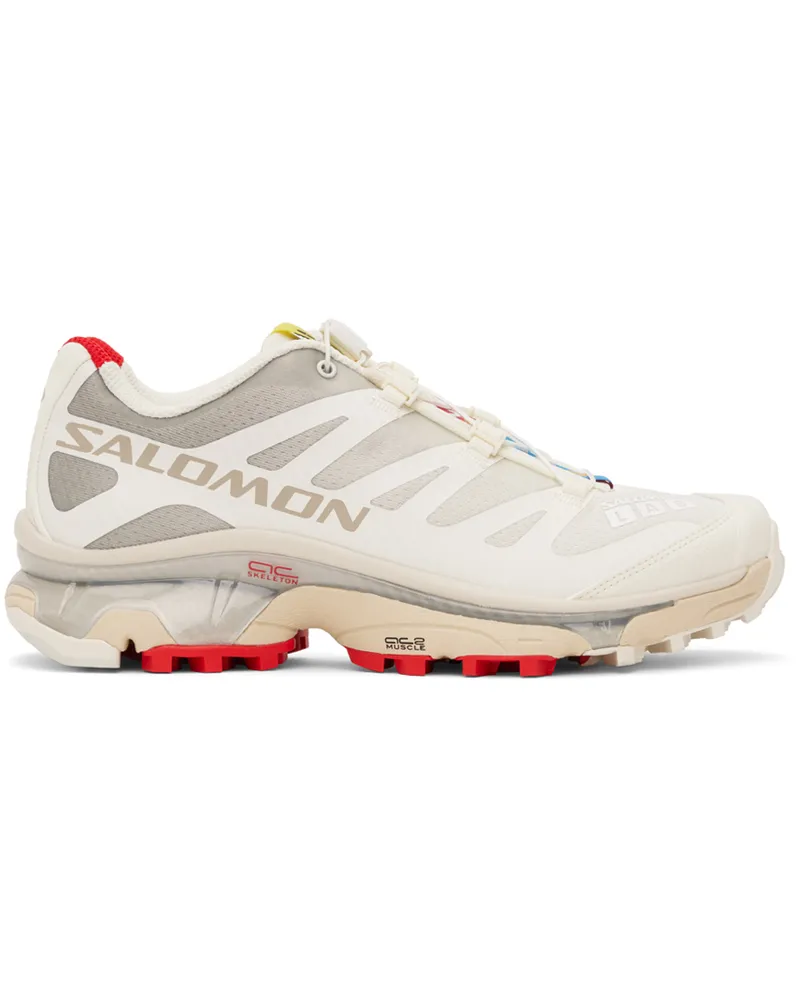 Salomon White & Beige XT-4 OG Sneakers Vanilla