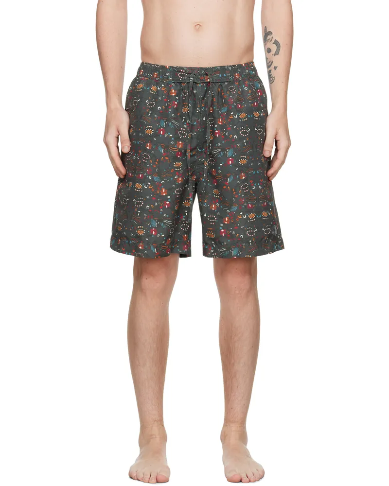 Isabel Marant Gray Hydra Shorts Bkor