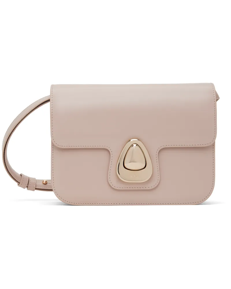 A.P.C. Taupe Astra Small Bag Lal