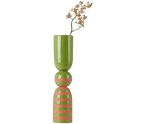 Green Sanita Double Vase