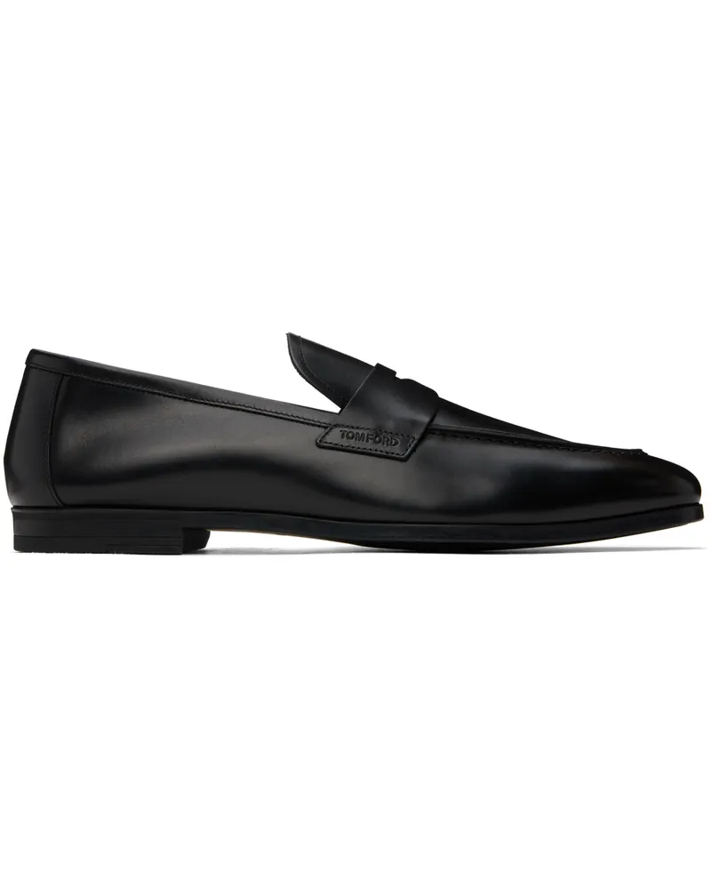 Tom Ford Black Sean Loafers Black