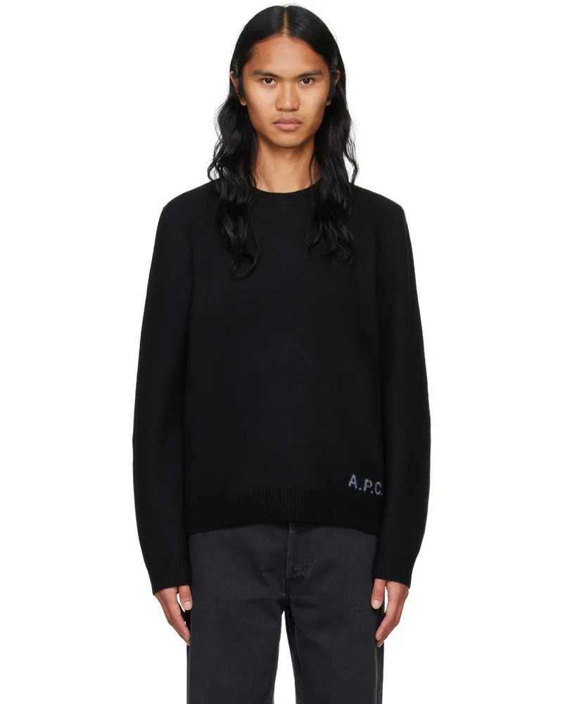 A.P.C. Black Edward Sweater Lzz