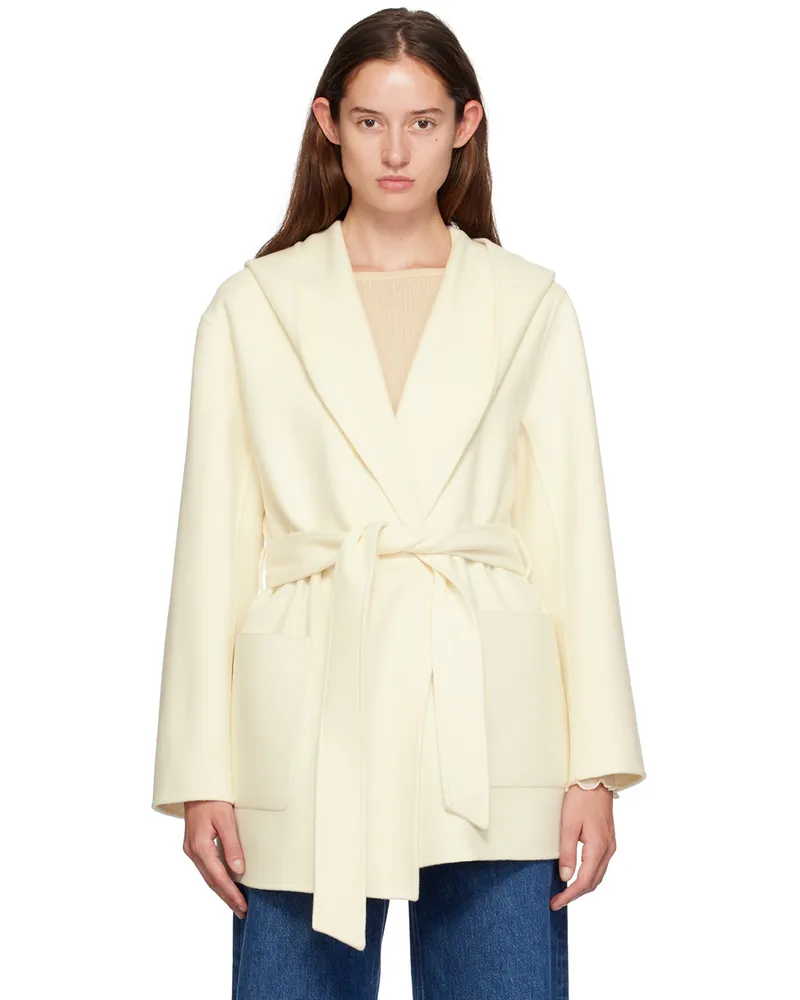 Mackage White Azra Coat C0253