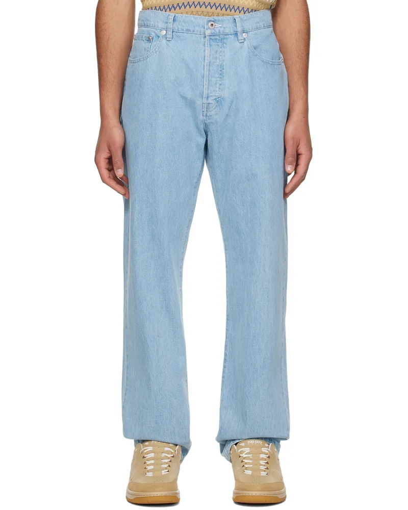 Kenzo Blue Kenzo Paris Botan Jeans Stone