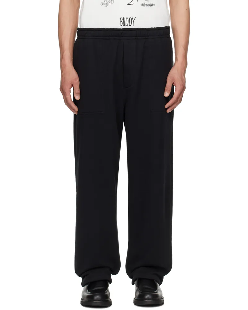 BODE Black Sideline Sweatpants Black