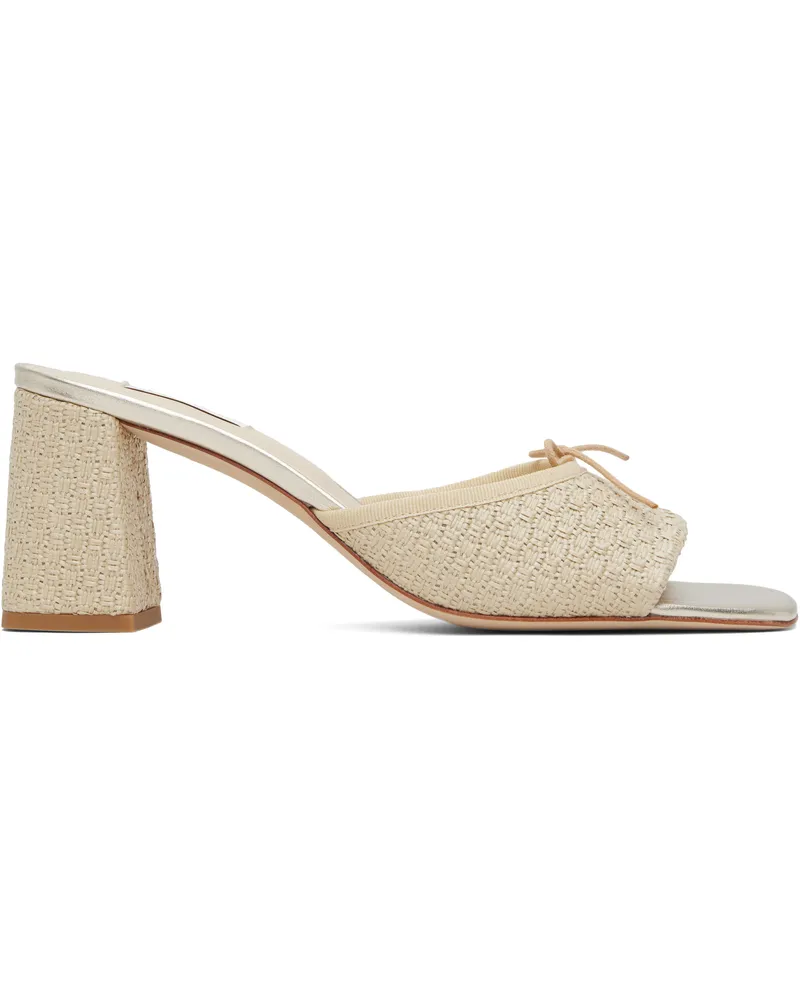 Repetto Beige Jordana Mules 1470