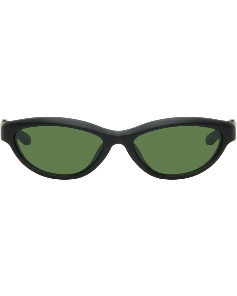 Jacquemus Black 'The Curvo' Sunglasses Mattblk