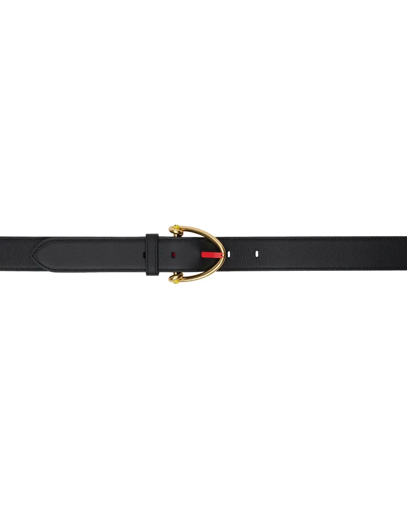 Bottega Veneta Black Snake Belt 1019
