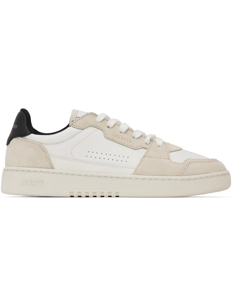 Axel Arigato White & Beige Dice Lo Sneakers White