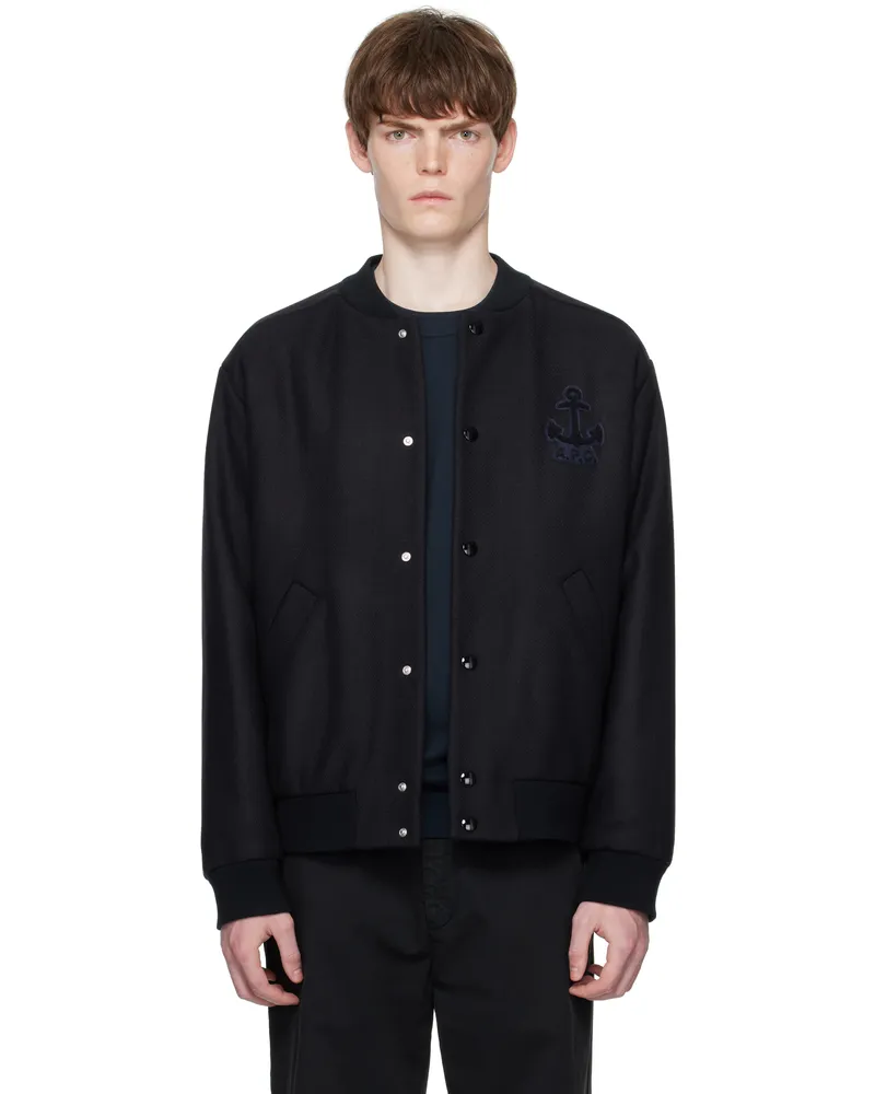 A.P.C. Navy Micka Bomber Jacket Iak