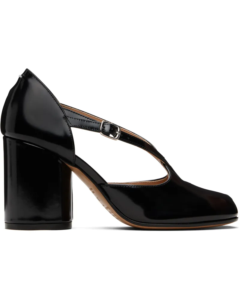 Maison Margiela Black Tabi Pump Heeled Sandals T8013