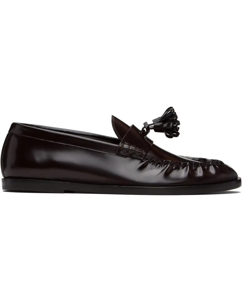 The Row Brown Men's Loafers Esp