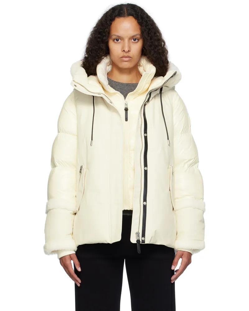 Mackage Off-White Cyrah Down Jacket Cream