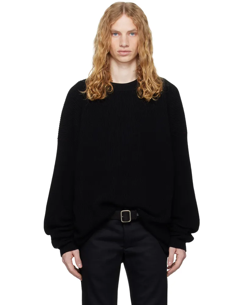 A Diciannoveventitre Black Wool Sweater Black