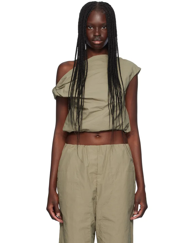 Paris Georgia Green Alice Tank Top Clay