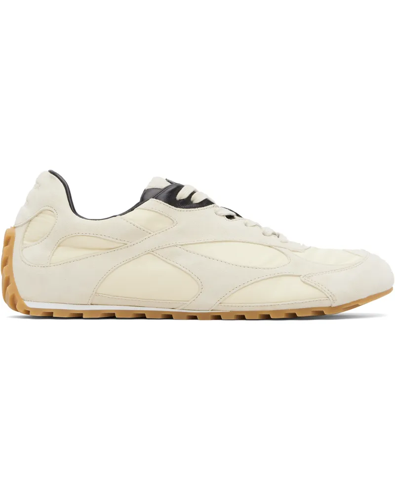 Bottega Veneta Beige Orbit Flash Sneakers 9166