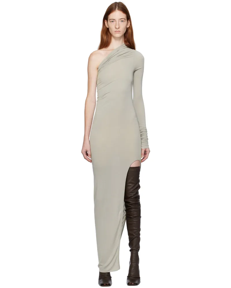 Rick Owens Lilies Off-White Sivaan Ziggy Maxi Dress 08