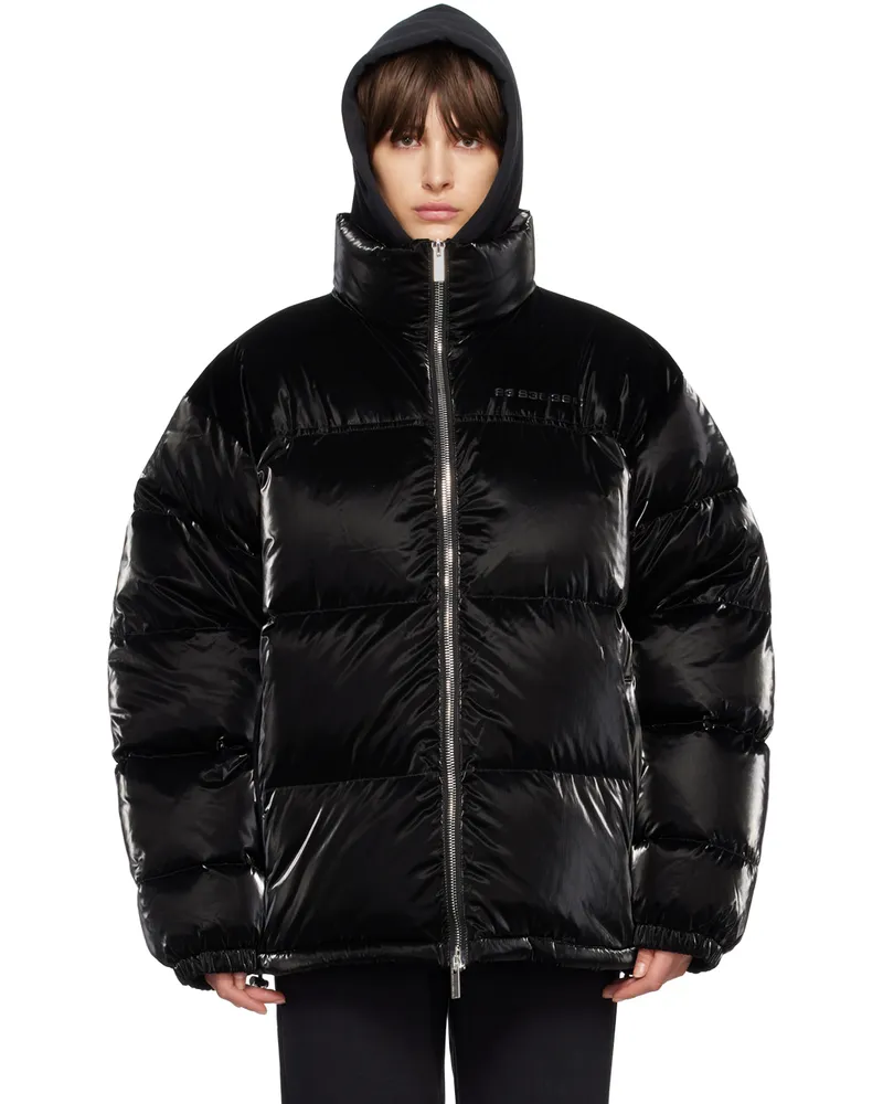 VTMNTS Black Puffer Down Jacket Black