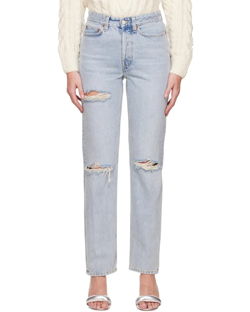 Won Hundred Blue Billy Jeans Worn
