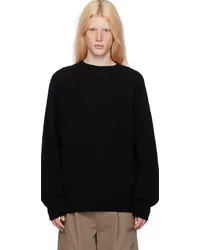 YMC Black Suededhead Sweater 01-black