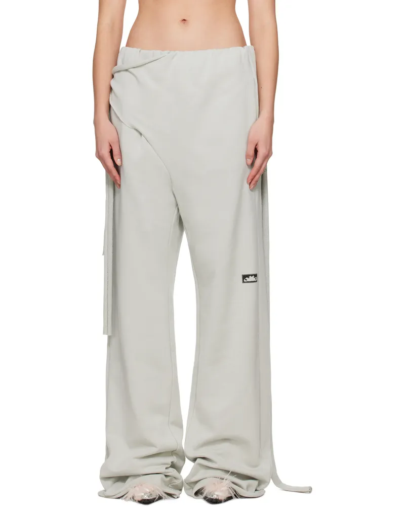 OTTOLINGER Gray 'Otto' Wrap Sweatpants Grey