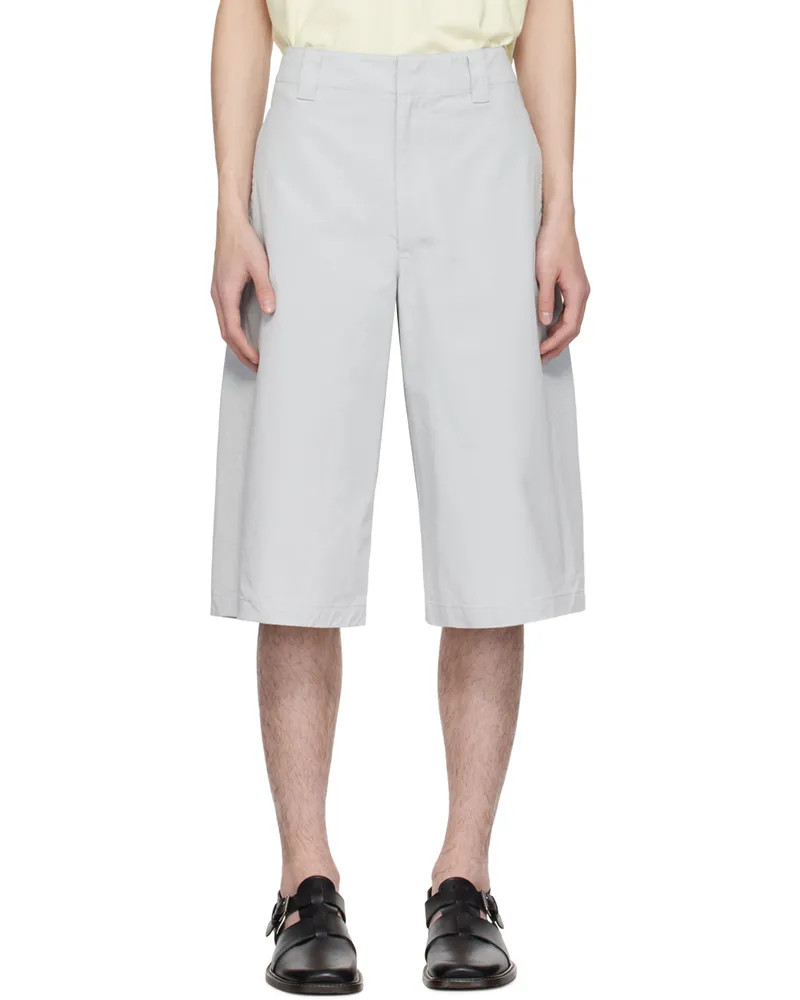 Christophe Lemaire Blue Maxi Shorts Bk841