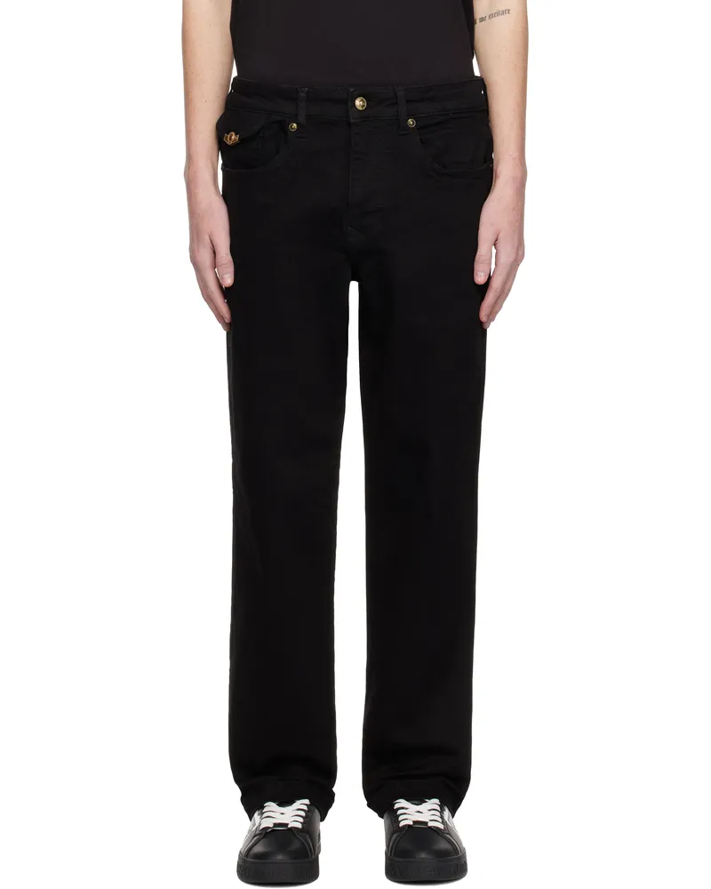 Versace Jeans Black 5-Pocket Jeans E909-black