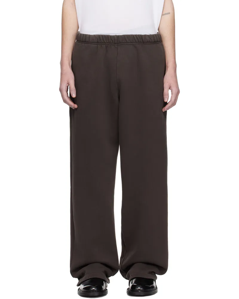 LES TIEN Gray Heavyweight Puddle Sweatpants Vintage