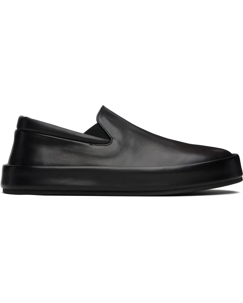 Marsèll Black Cassapelle Slip-On Sneakers Black