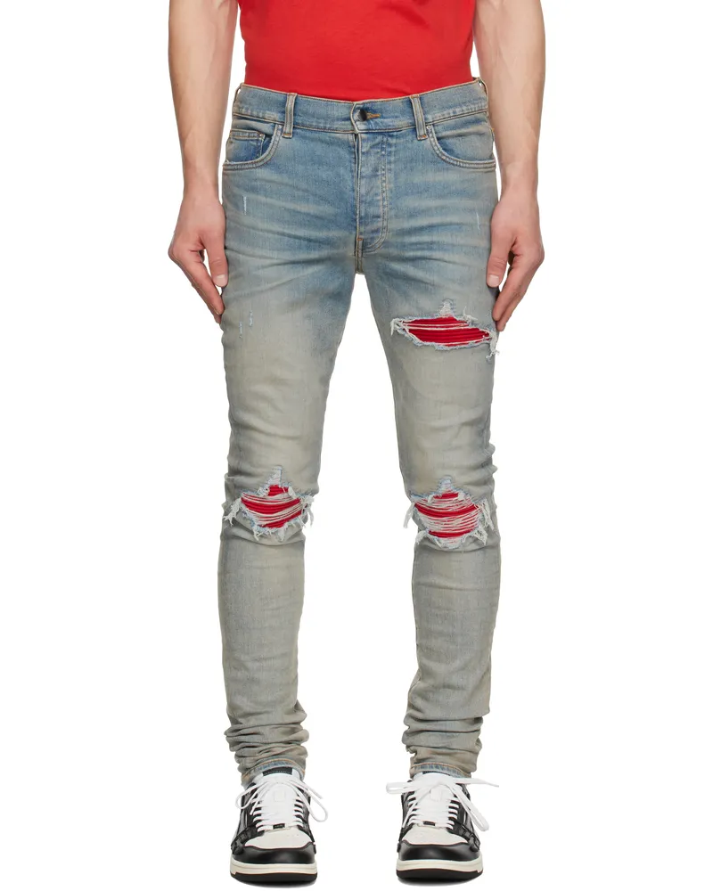 Amiri Blue MX1 Jeans Antique