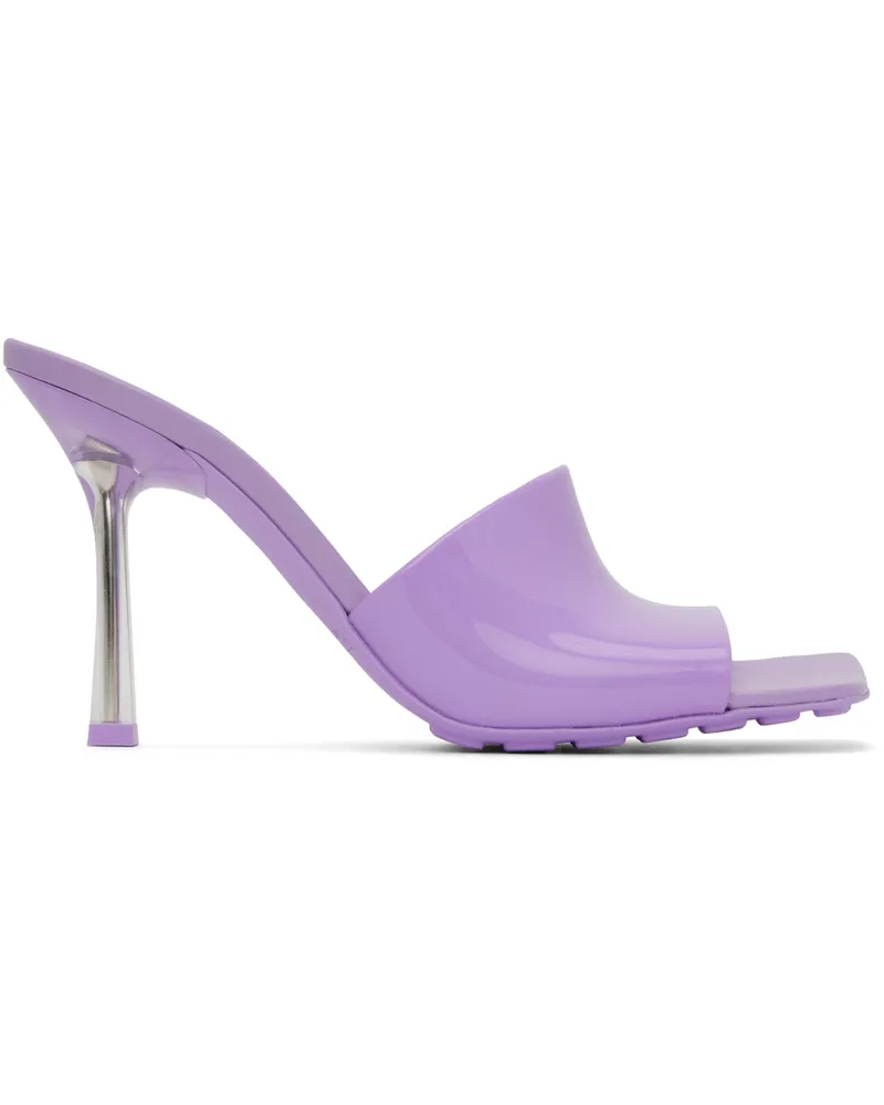 Bottega Veneta Purple Stretch Mules 5119