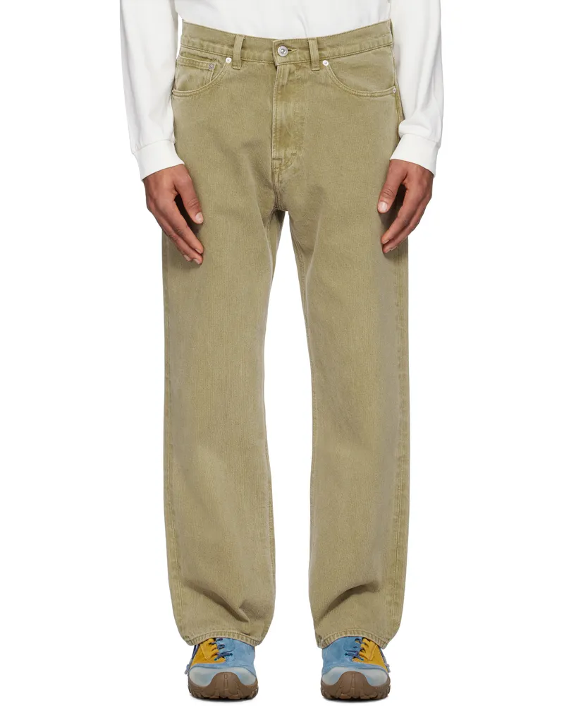 Our Legacy Khaki Third Cut Jeans Dry