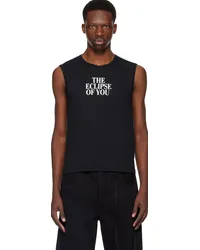 Ann Demeulemeester Black 'Eclipse Of You' Tank Top Black