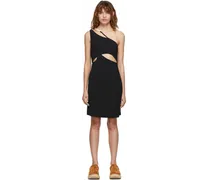 Black Asymmetric Cocktail Dress