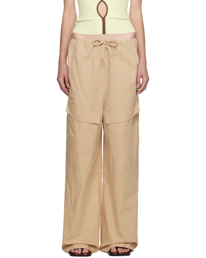 Paris Georgia Beige Herb Trousers Sand