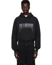 Han Kjøbenhavn Black Faded Logo Hoodie Black