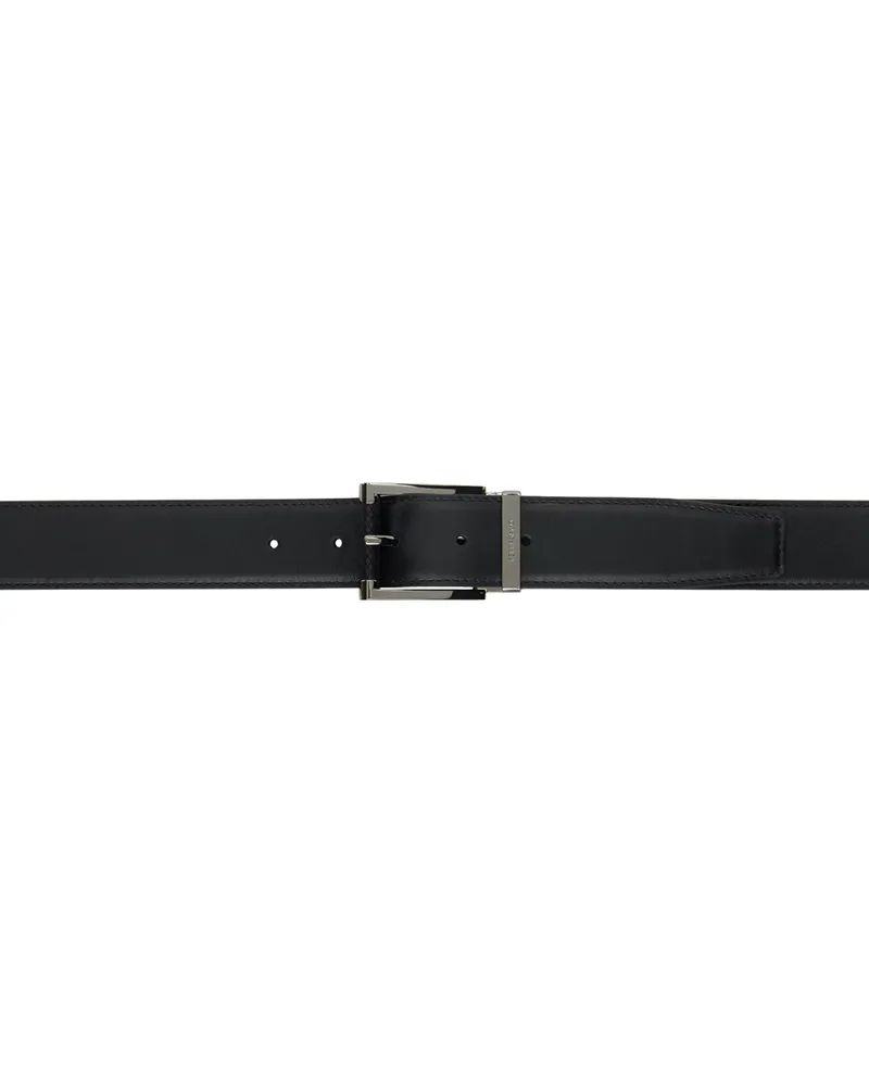 Ferragamo Black & Brown Reversible Belt Nero