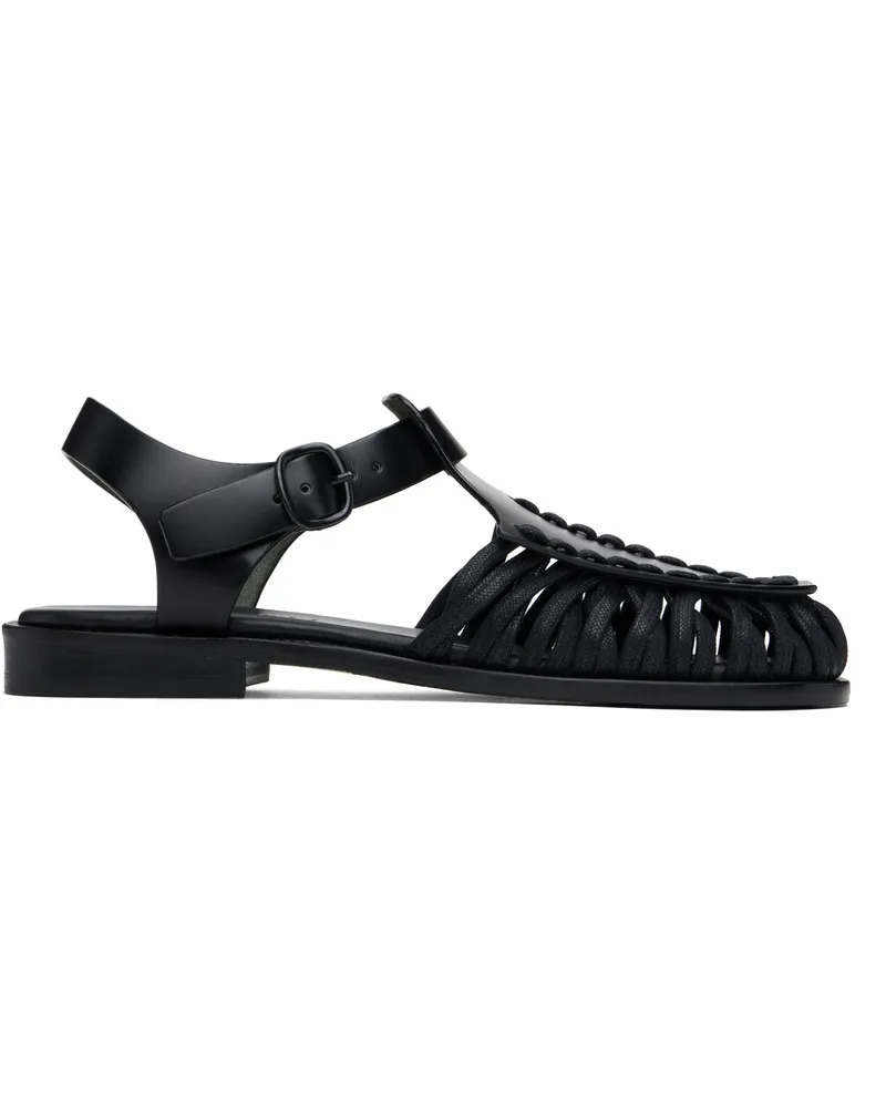 HEREU Black Alaro Sandals Black