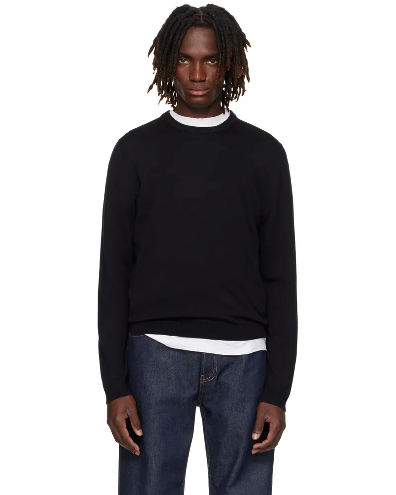 Acne Studios Black Wool Sweater 900