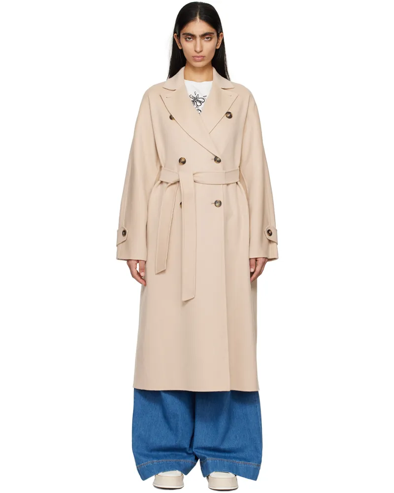 Max Mara Beige Affetto Coat 031