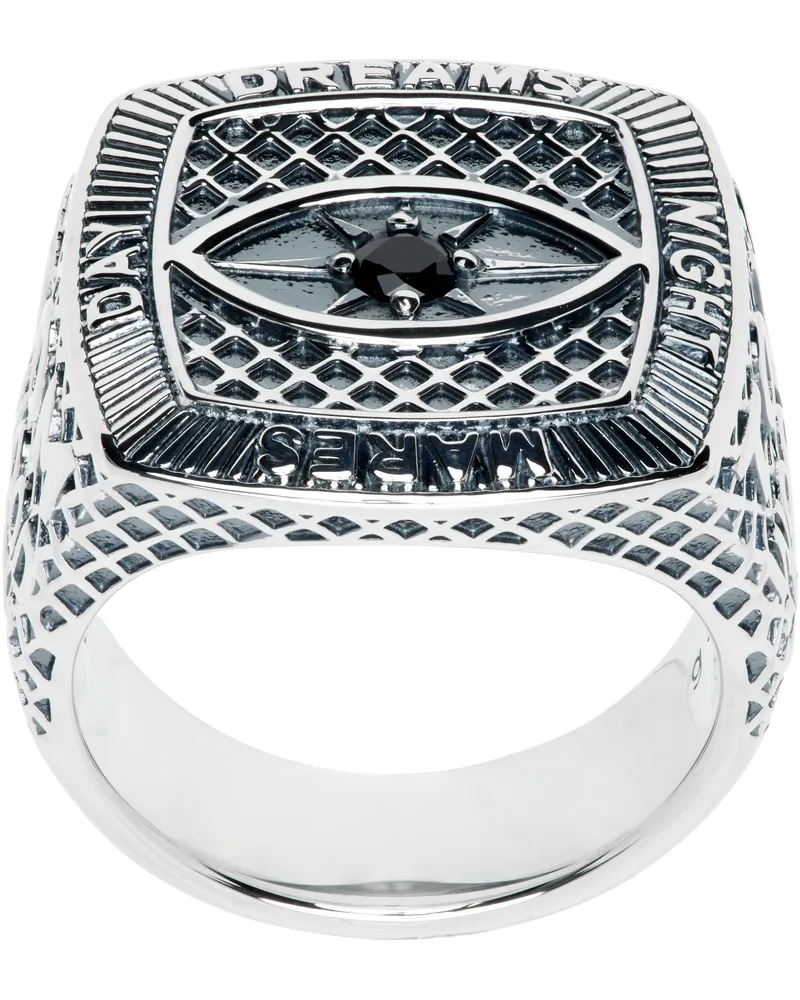 Tom Wood Silver Champion Black Eye Ring - bei MyBestBrands