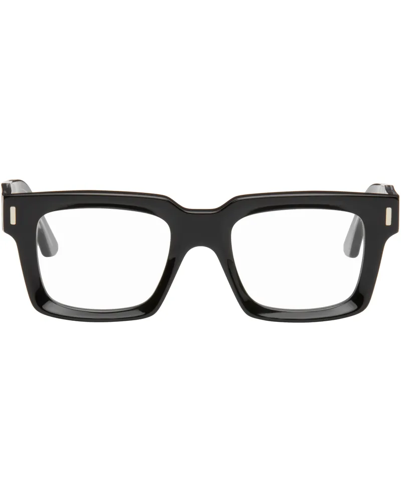 Cutler and Gross Black 1386 Square Glasses Black