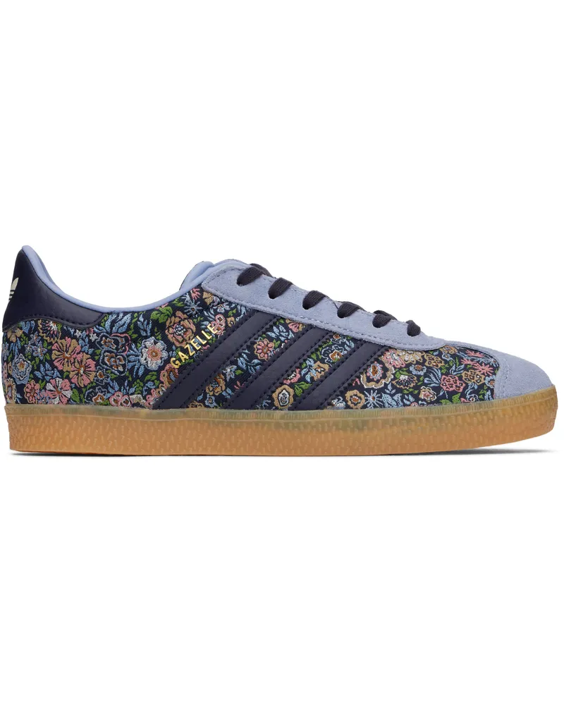 adidas Big Kids Purple Liberty London Edition Gazelle Sneakers Supplier