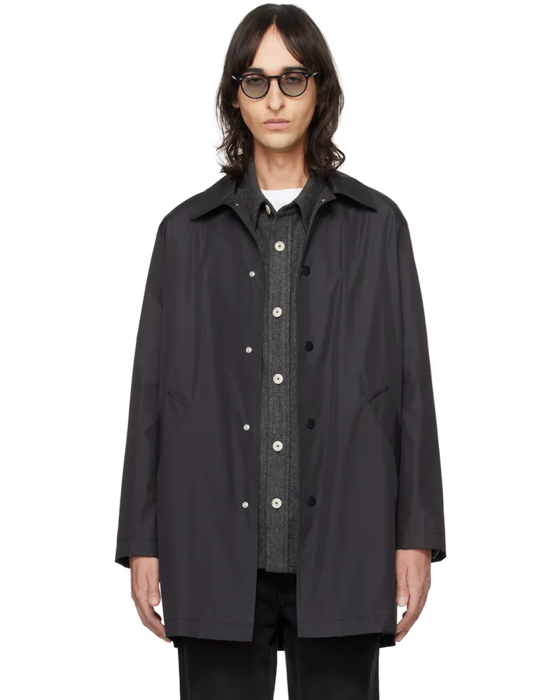 A.P.C. Black Victor Coat Lza