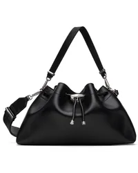 Jimmy Choo Black Cinch M Bag Black