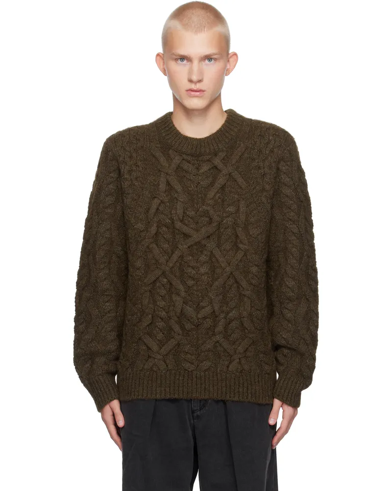 Isabel Marant Brown Pio Sweater 50bz
