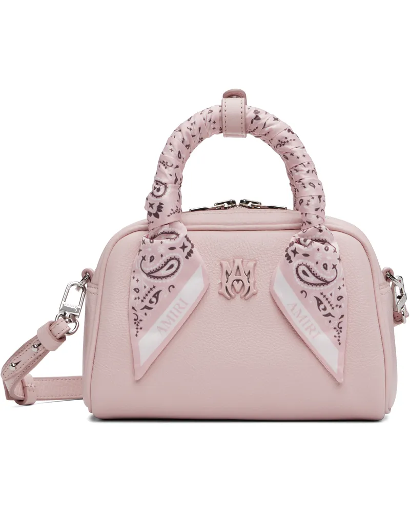 Amiri Pink Micro Bowling Bag Pink