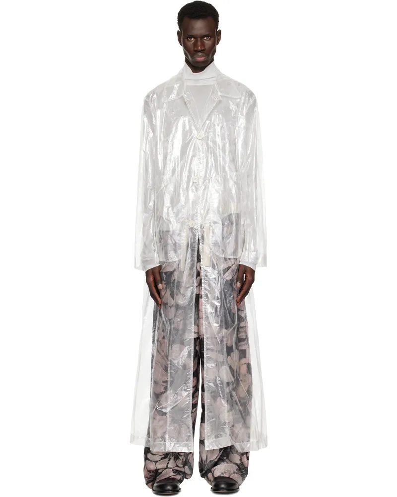 Dries van Noten Transparent Nylon Coat 10