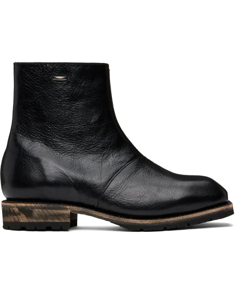 Our Legacy Black Engine Boots Deep