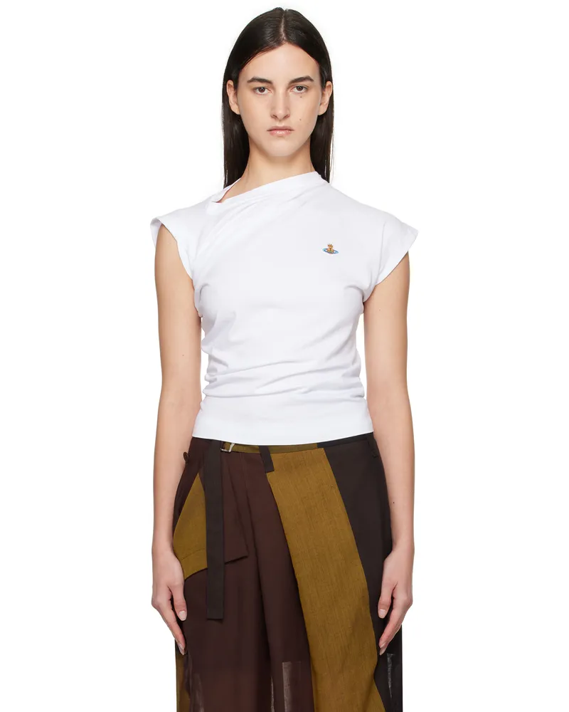Vivienne Westwood White Hebo T-shirt A401